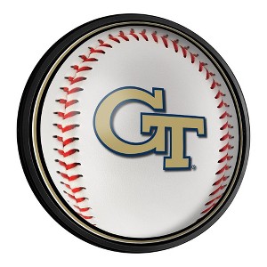 College Baseball Design Slimline Lighted Wall Sign - 1 of 4