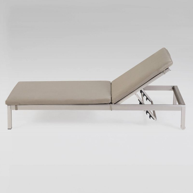 Cape Coral Aluminum Chaise Lounge - Christopher Knight Home, 4 of 8