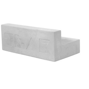 Teak Tuning Fingerboard Concrete Ledge Obstacle – 5" Wide, 2" Tall – Handmade in USA - 1 of 1