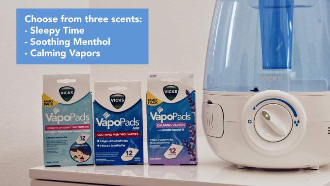 Vicks VapoPads Refill - Soothing Menthol - 12ct, 2 of 7, play video