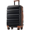 Whisen 13-Piece Luggage Set, 12"/20"/24"/28" ABS Hardshell Suitcases, Duffel Bag and 8 Packing Cubes - 4 of 4
