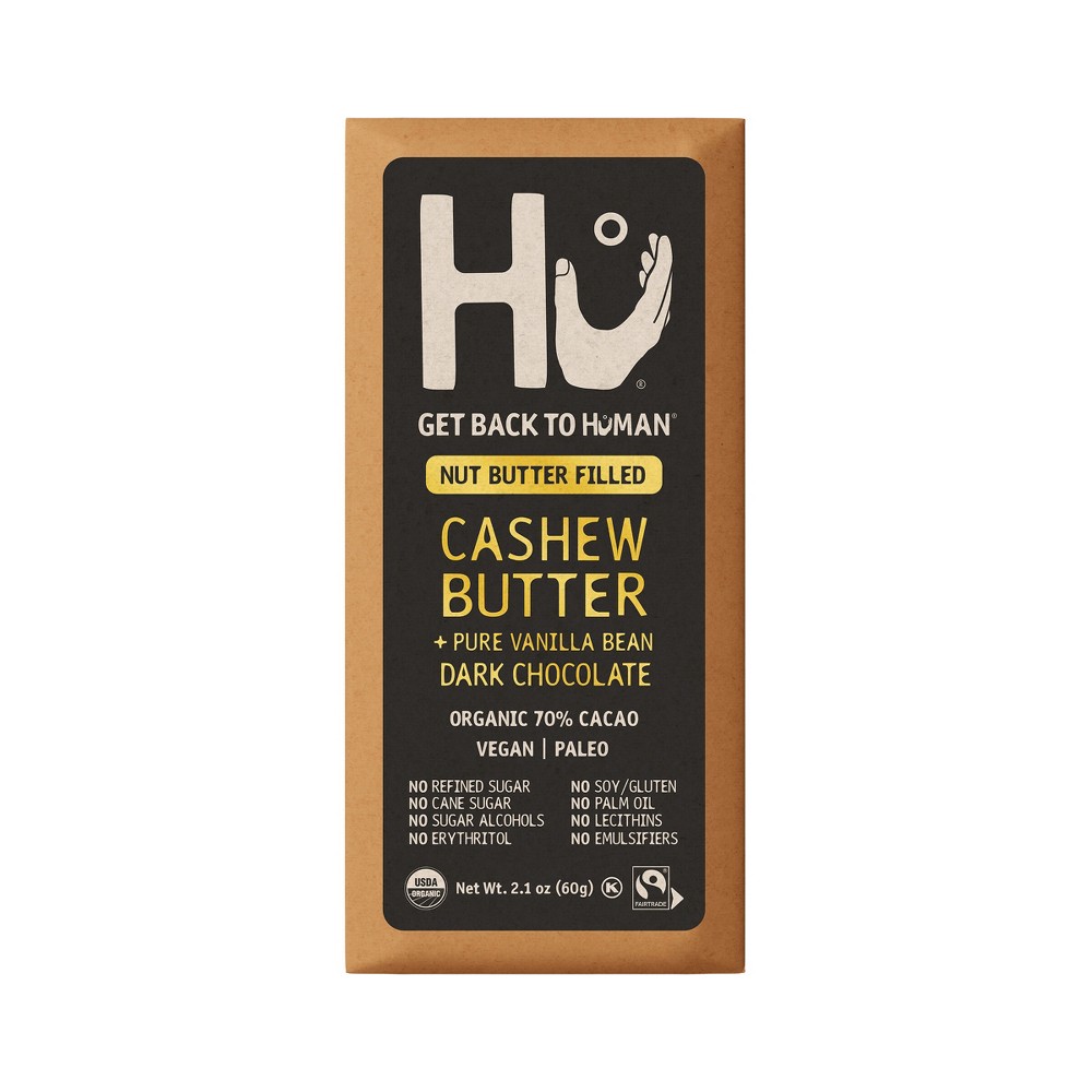 UPC 850180006077 product image for Hu Cashew Butter + Pure Vanilla Bean Dark Chocolate Candy - 2.1oz | upcitemdb.com