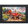 Briarwood Lane Spring Doormat 30x18 Indoor Outdoor Farm Pups For Spring Doormat - 2 of 4