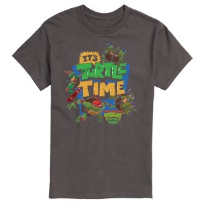 Men's - Teenage Mutant Ninja Turtles Mutant Mayhem - Its Turtle Time Short Sleeve Graphic T-Shirt - 1 of 4