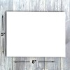 Hamilco Blank Index Cards 6" x 9" Heavyweight Card Stock 100lb Cover White Cardstock Paper - 100 Pack - 4 of 4