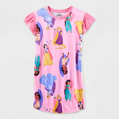 Target princess pajamas sale