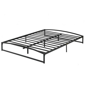 Low Bed Frame Full Size - 6 Inch Heavy Duty Metal Platform, Mattress Foundation, No Box Spring Needed, Noise-Free, Non-Slip, Easy Assembly - 1 of 4