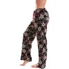 Just Love Womens Buffalo Plaid & Winter Print Micro Fleece Pajama Pants - Christmas PJs - 2 of 3