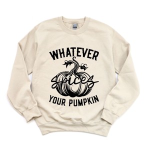 Simply Sage Market Retro Whatever Spices Your Pumpkin Sweatshirt - 1 of 4