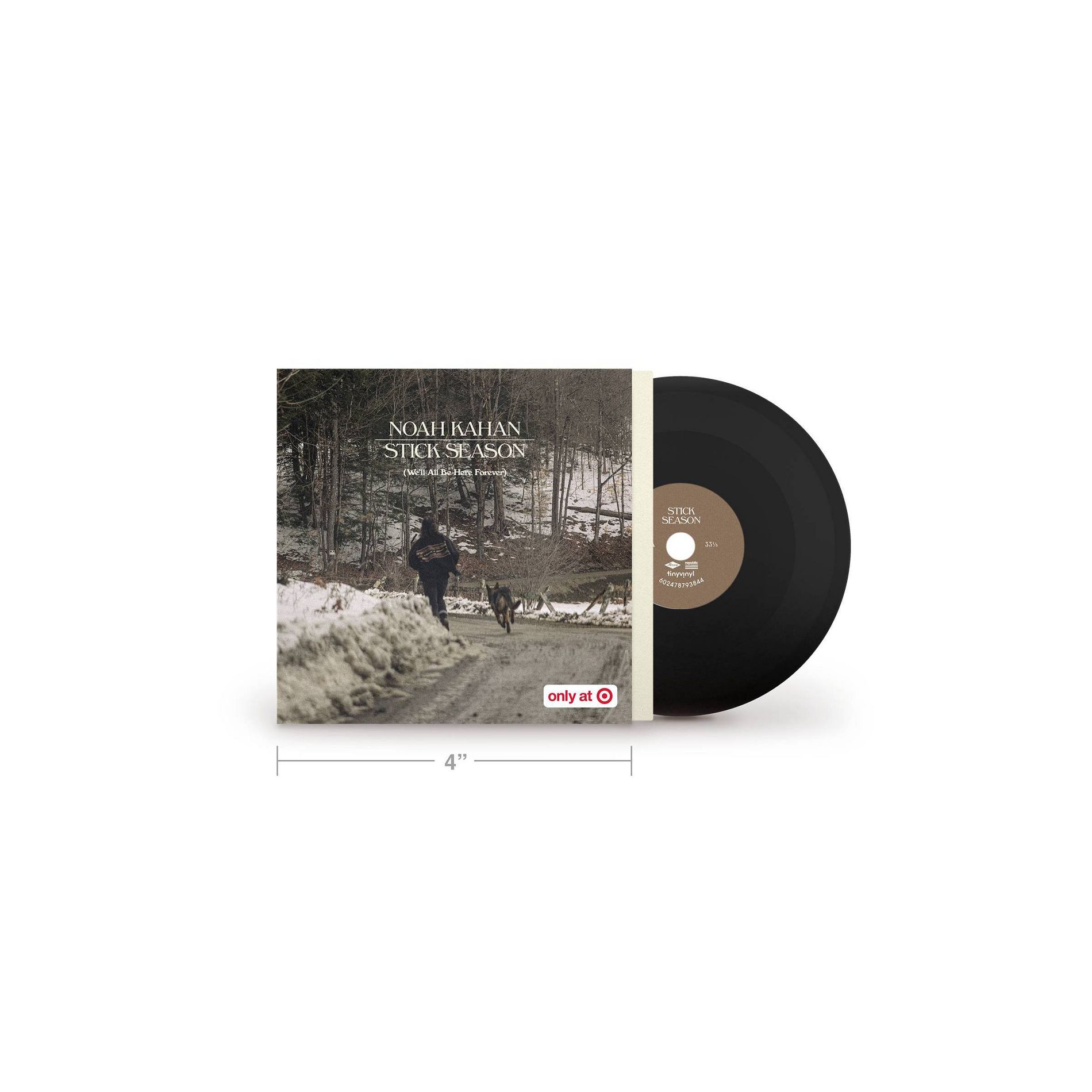 Noah Kahan Tiny Vinyl Edition - Stick Season/You're Gonna Go Far (Target Exclusive, vinyl 4 inch)