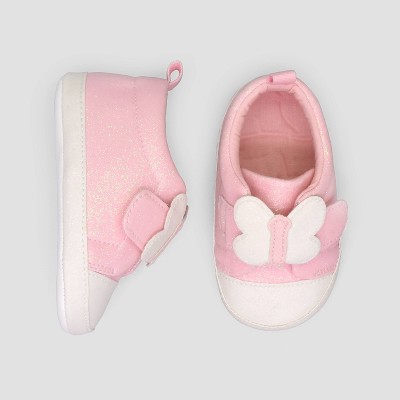 pink baby sneakers