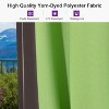 PURPLE LEA Cantilever Patio Umbrella with Base Included Square Umbrella with 360° Rotation and Aluminum Offset Hanging Outdoor Umbrella - 3 of 4