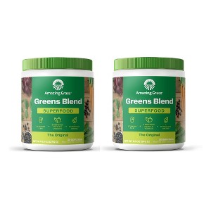 Amazing Grass Greens Blend Superfood Vegan Powder The Original 8.5oz 2PK - 1 of 4