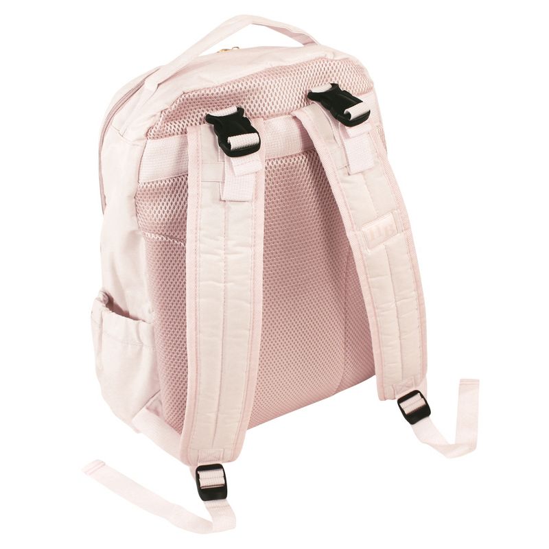 Hudson Baby Premium Diaper Bag Backpack and Changing Pad, Powder Pink, One Size, 2 of 6