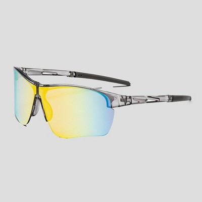 Anna-Kaci Active Women's Foldable Color-Changing UV-Protect Outdoor Sports Running Sunglasses- Multicolored