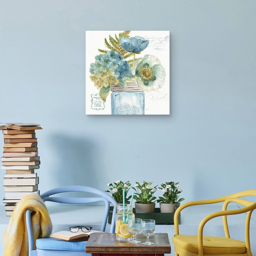 Photos - Other Decoration 24" x 24" My Greenhouse Bouquet III by Lisa Audit Unframed Wall Canvas - Masterpiece Art Gallery