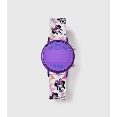 Girls' Disney Minnie Mouse Watch - Light Purple