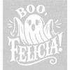 Boo Ghost Felicia Adult Long Sleeve Hoodie - 2 of 2