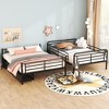 Grungis Full XL Over Queen Loft Bed with 2 Drawers,Modern Bunk Bed with Guardrails and Ladder,Loft and Bunk Bed for Bedroom - 4 of 4