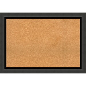 Amanti Art Tuxedo Black Framed Corkboard, Natural Cork - 1 of 4