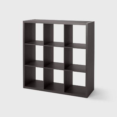 Black Bookshelves Bookcases Target, Black Bookcase With Storage Bins