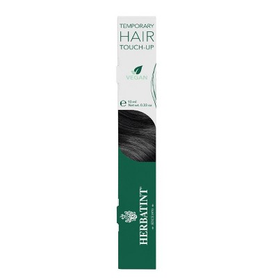Temporary Hair Touch-Up Black by Herbatint  -  10 ml Box