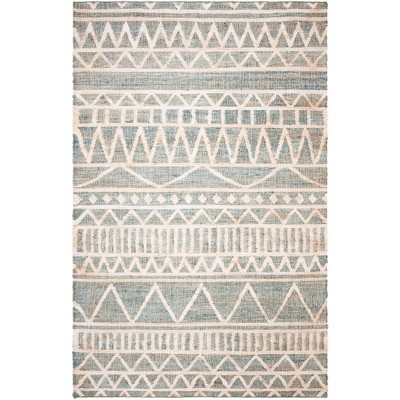 Kilim Anti-fatigue Comfort Long Floor Mat Blue - Brewster : Target