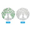 Unique Bargains Nature-Inspired Metal Durable Intricate Design Tree Leaf Wall Sculptures - 3 of 4