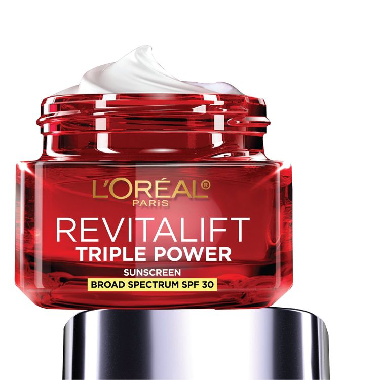 L'Oreal Paris Revitalift Triple Power Anti-Aging Face Moisturizer - SPF 30 - 1.7 oz: Hyaluronic Acid, Normal & Mature Skin, Scented, 1 of 11