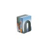 Officemate Heavy Duty Bookends Heavy Duty 8"x8"x10" Black 93142 - 4 of 4