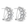 SHINE by Sterling Forever Lena CZ Hoop Earrings - 2 of 2