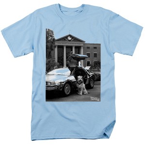 Back To The Future Ii Einstein Adult T-Shirt - 1 of 4