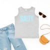 The Juniper Shop Salty Block Distressed Youth Tank Top - 3 of 4