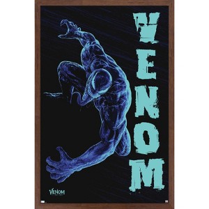 Trends International Marvel Venom: Let There be Carnage - Black and Blue Framed Wall Poster Prints - 1 of 4