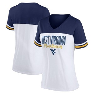 NCAA West Virginia Mountaineers Women's Yolk T-Shirt - 1 of 3