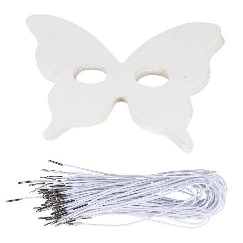 Paper Mache Masks for Mardi Gras Masquerade, 10 Blank Designs for  Decorating (16 Pack) 