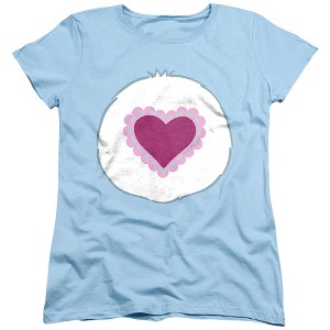 Women's Care Bears Cousins Gentle Heart Lamb Belly T-Shirt - 1 of 4
