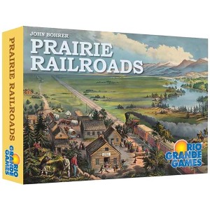Rio Grande Games: Prairie Railroads - Train Strategy Board Game, Ages 14+ - 1 of 4