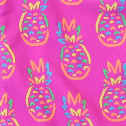 neon violet pineapples