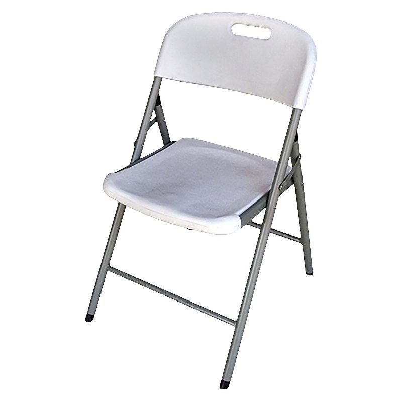 Folding Chair Off-White - Plastic Dev Group, 1 of 5