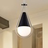 Nuvo Lighting Admiral 1 - Light Pendant in  Matte Black/Brushed Nickel - 2 of 4