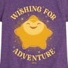 Girls' - Disney - Wishing For Adventure Fitted Short Sleeve Graphic T-Shirt - 2 of 4