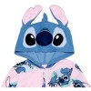 Disney Lilo & Stitch Little/Big Girls' One-Piece Hooded Union Suit Pajamas - 2 of 3