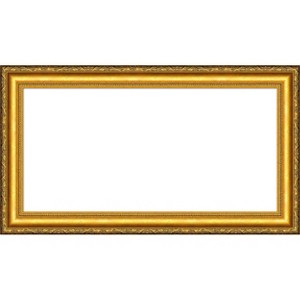 Amanti Art Colonial Embossed Gold Framed Dry Erase Magnetic Board - 1 of 4