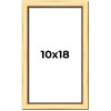 PosterPalooza | Simple Gold Picture Frame - UV Acrylic, Foam Board Backing, Hanging Hardware - 2 of 4
