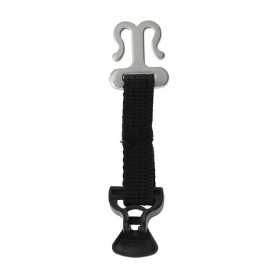 Unique Bargains Portable Tent Fixed Buckle Black 1 Pc