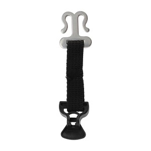 Unique Bargains Portable Tent Fixed Buckle Black 1 Pc - 1 of 4