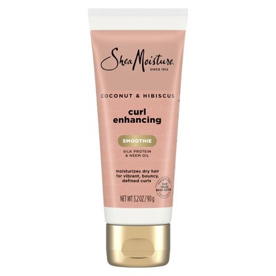 SheaMoisture Smoothie Curl Enhancing Cream for Thick Curly Hair Coconut and Hibiscus
