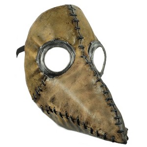 Ghoulish Adult Plague Doctor Costume Mask -  - Brown - 1 of 1