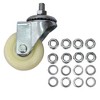 Car Wheel Dolly Heavy Duty 4 Tire Wheel Dolly Car Stakes Car Wheel Dolly Tire Jack 6000lbs Capacity Portable Moving Rollers - 4 of 4
